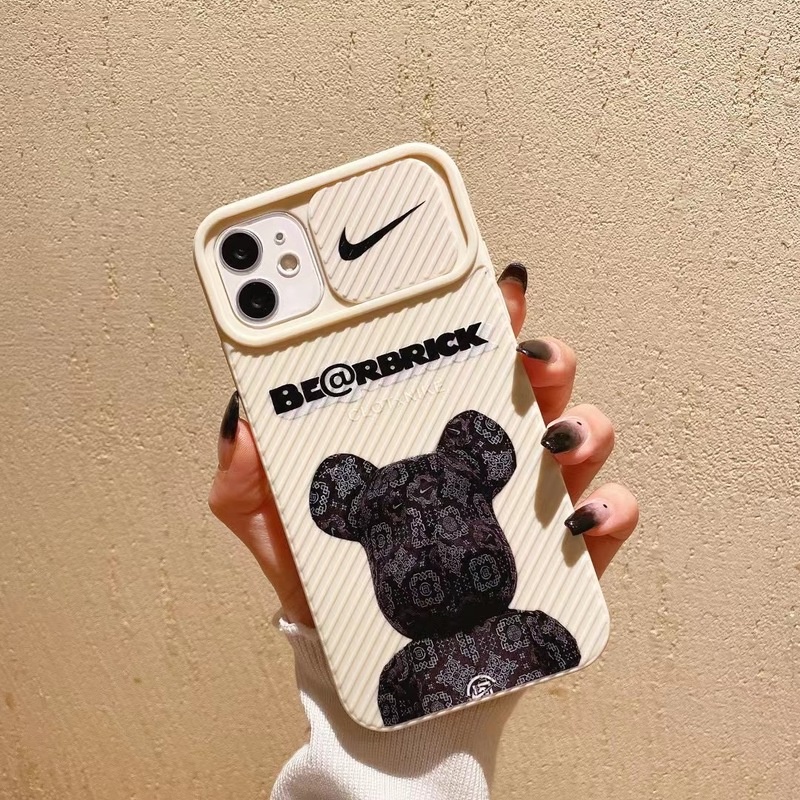 Ốp điện thoại họa tiết gấu hoạt hình dễ thương cho iPhone 11 12 Pro XR X XS Max 7 8 Plus SE2