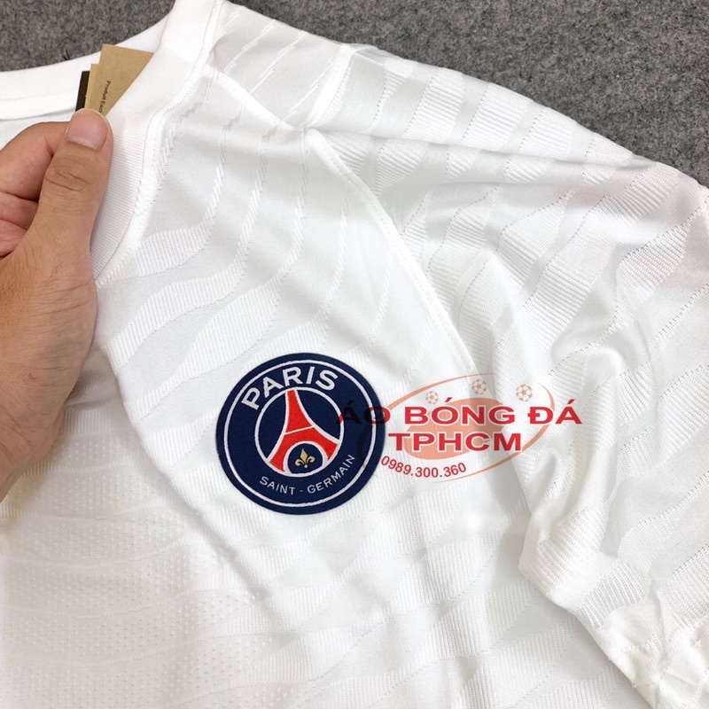 PSG mùa 21/22 - Áo Bóng Đá bản PLAYER hàng THÁI - PSG TRAINING MÀU TRẮNG 21/22