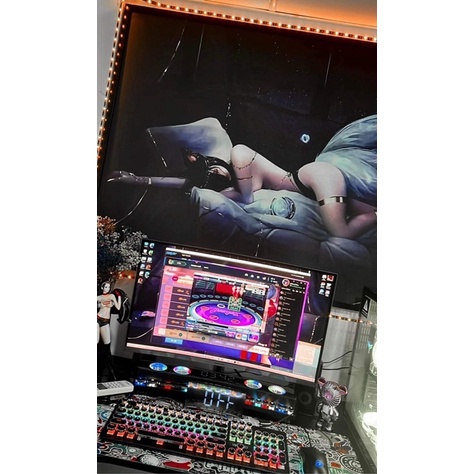 Loa Bluetooth LED RGB quang phổ 10 chế độ Led cao cấp - Tích hợp Đồng hồ + Nhiệt độ, Kết nối PC, TV - Soaiy SH39 cao cấp