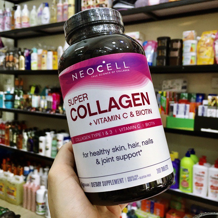 Super Collagen Neocell +C 6000 Mg (mẫu Mới) 250v 360v | Thế Giới Skin Care