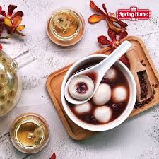 Chè Trôi Nước Singapore Vị Mè Đen/Đậu Phộng/Đậu Đỏ/ Trứng Muối hiệu Spring Homes 200 gram