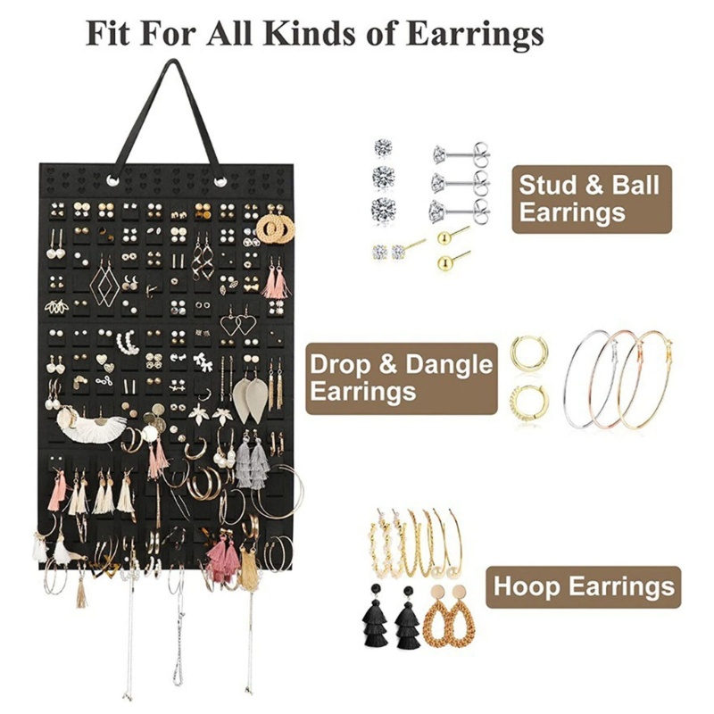 Flgo Giá Đỡ Trưng Bày Bông Tai Gắn Tường Nhỏ Gọn Dành Cho Bạn Nữ