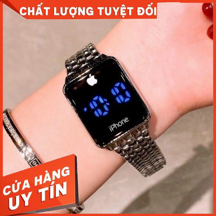 (Đồng hồ Apple watch) Đồng hồ thông minh cho cả nam và nữ Apple hiển thị điện tử mặt cảm ứng của iphone- Đồng hồ iphone
