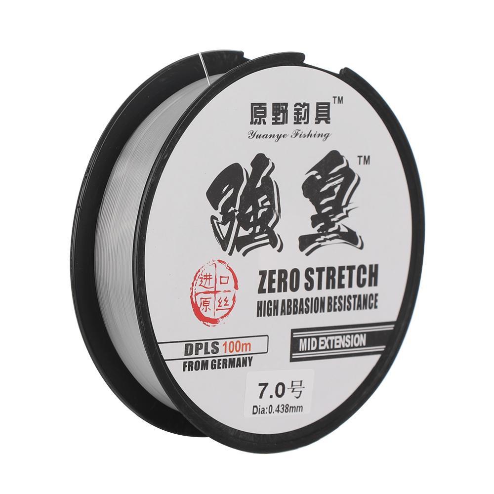 Cuộn Dây Cước Câu Cá 100M Vô Hình Co Giãn