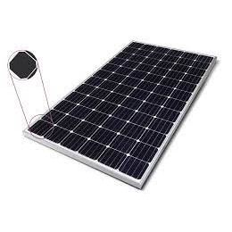 pin năng lượng mặt trời mono 100W có dây