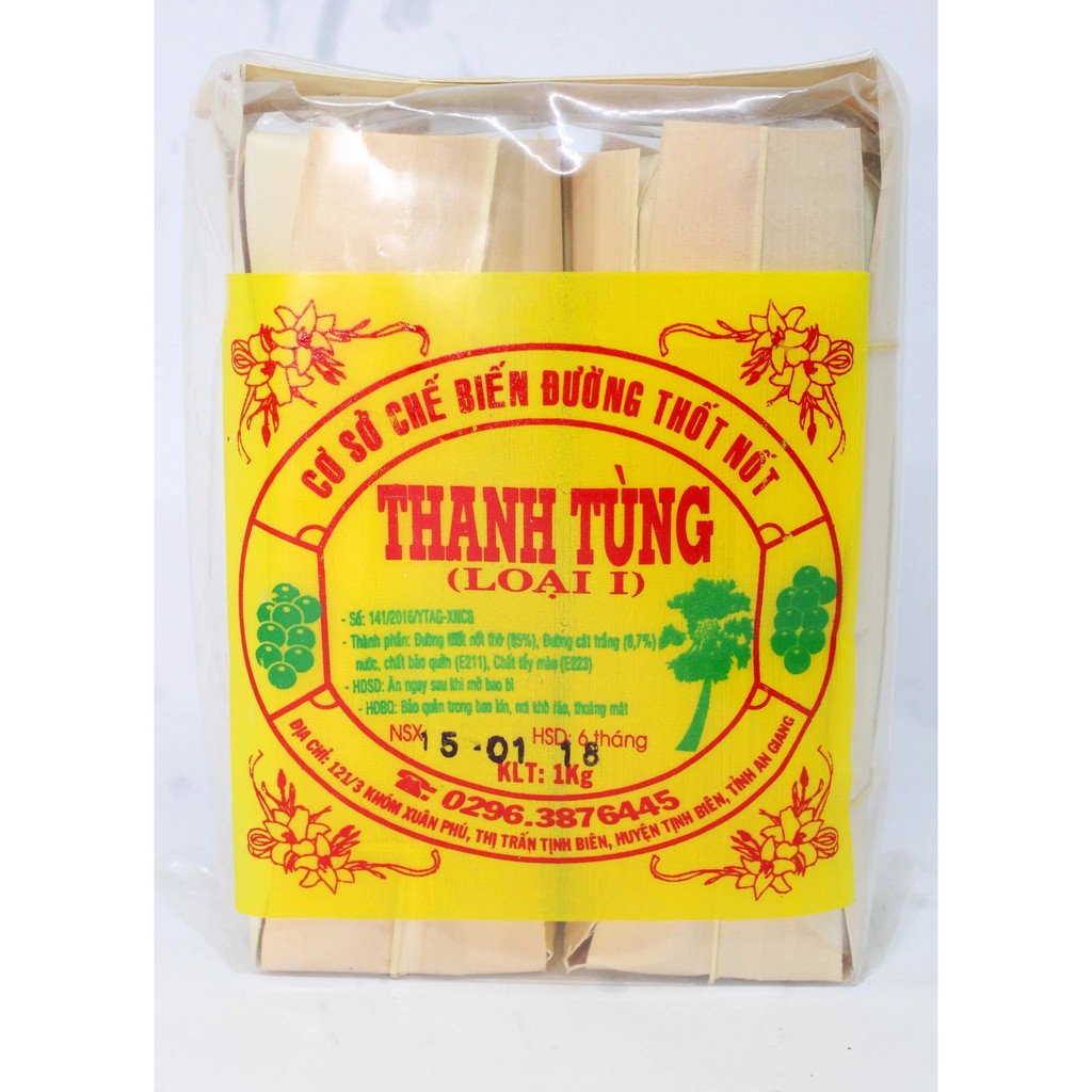 Đường thốt nốt gói lá Thanh Tùng 1Kg