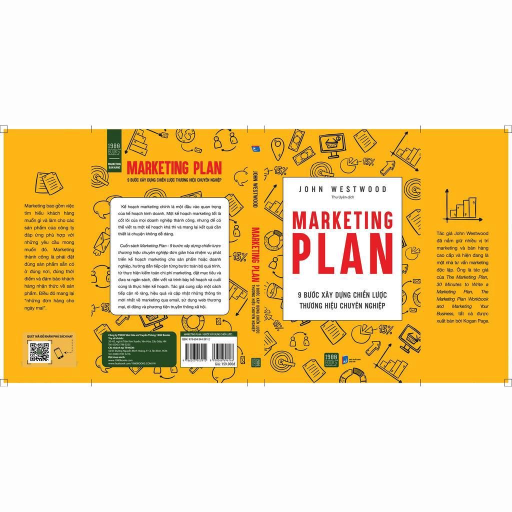 Sách - Marketing Plan 9 bước xây dựng chiến lược thương hiệu chuyên nghiệp