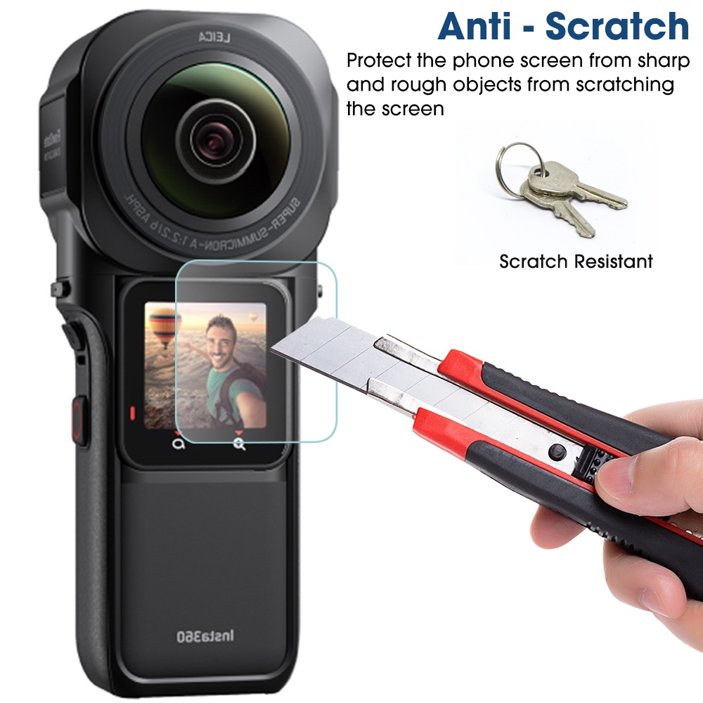 Miếng Dán Bảo Vệ Màn Hình LCD 360 Độ Cho Insta360 ONE RS 1-Inch / Insta360 ONE RS