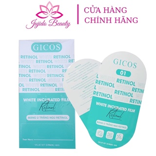 Màng ủ trắng retinol Gicos White Incubated Film làm sạch da chuyên sâu kích thích da trắng hồng
