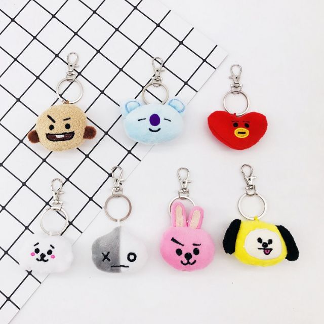 Móc khóa bông BTS BT21