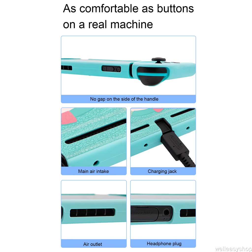 Ốp lưng TPU mềm chống trượt cho Nitendo Nintend Switch