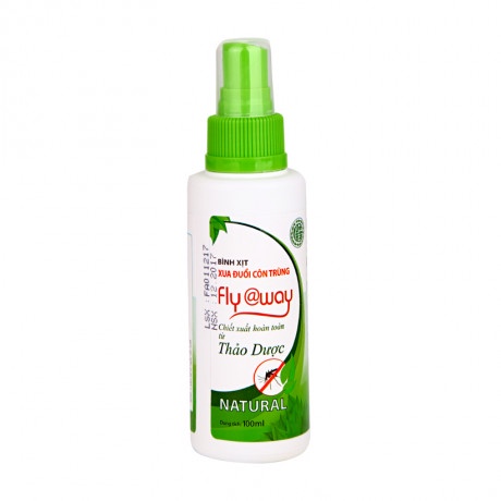 Bình Xịt Thảo Dược Xua Đuổi Côn Trùng Fly Away [100ml]