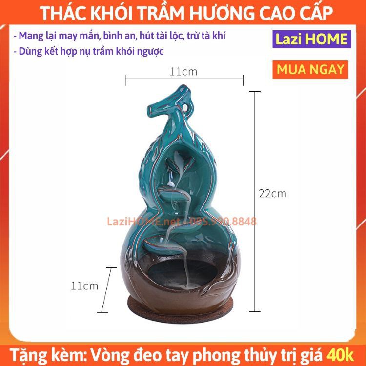 Giao Nhanh Thác khói trầm hương , trầm hương khói ngược - Nhà cửa thơm tho, làm sạch không gian sống