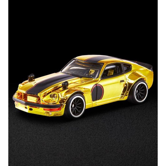 Xe mô hình Hot Wheels CUSTOM '72 DATSUN 240Z GOLD RLC Exclusive 2021