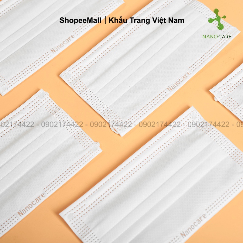Khẩu trang y tế kháng khuẩn 4 lớp SILVERCARE -  Hàng chính hãng Nanocare R&D