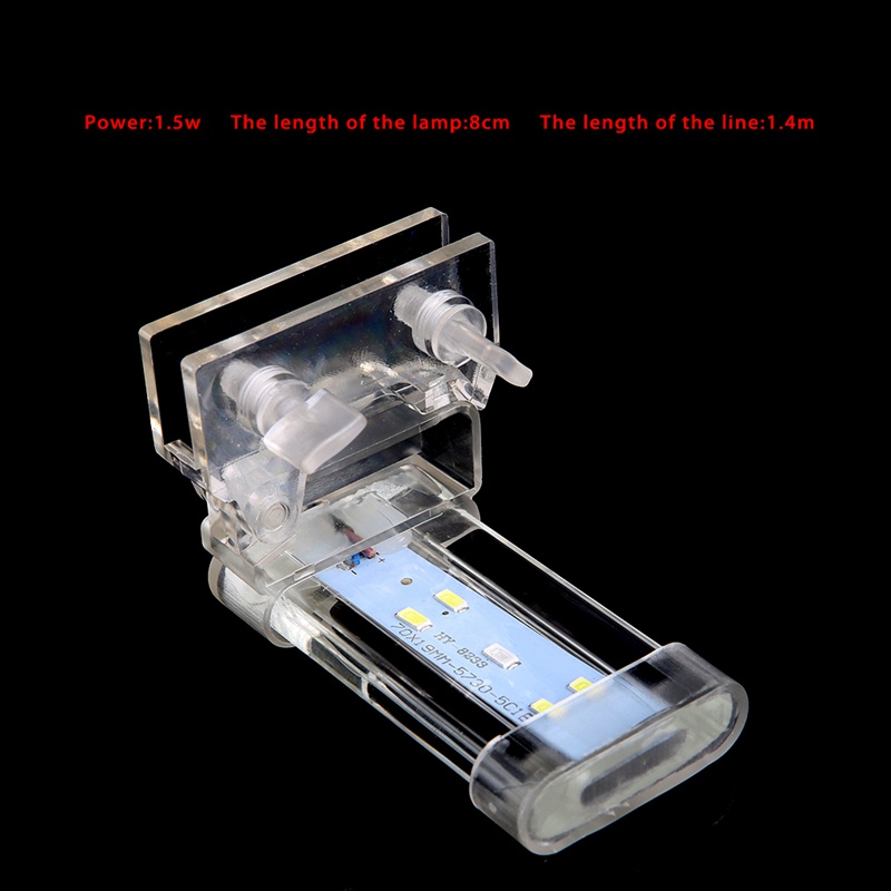 Đèn LED Kẹp Gắn Bể Cá Dày 0.49 Inch