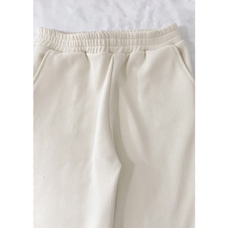 Quần Jogger Nhung Tăm Trơn Basic