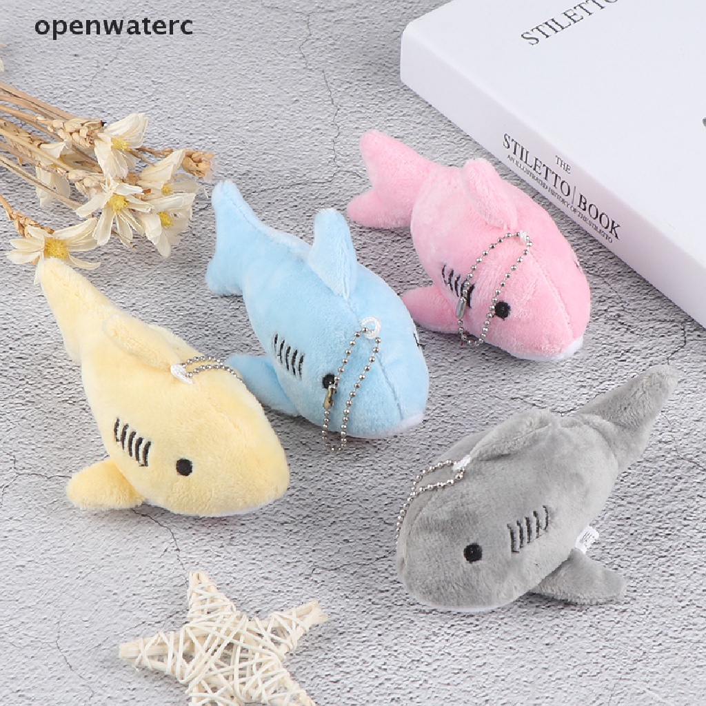 Móc Khóa Cá Mập Nhồi Bông 12CM Dễ Thương vn