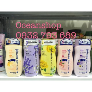 Dưỡng thể Johnson’s body care 200g (Hàng xách tay Nhật, bill mua tại siêu thị Nhật ảnh bên cạnh)
