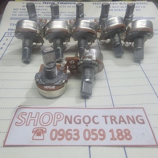 ( Hàng Chất Lượng )Chiết Áp 50K Đơn Vát Cho Âm Ly 3 Chân