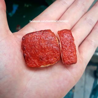 Đồ chơi miniature 1:12_ Miếng thịt heo quay nhỏ, lớn