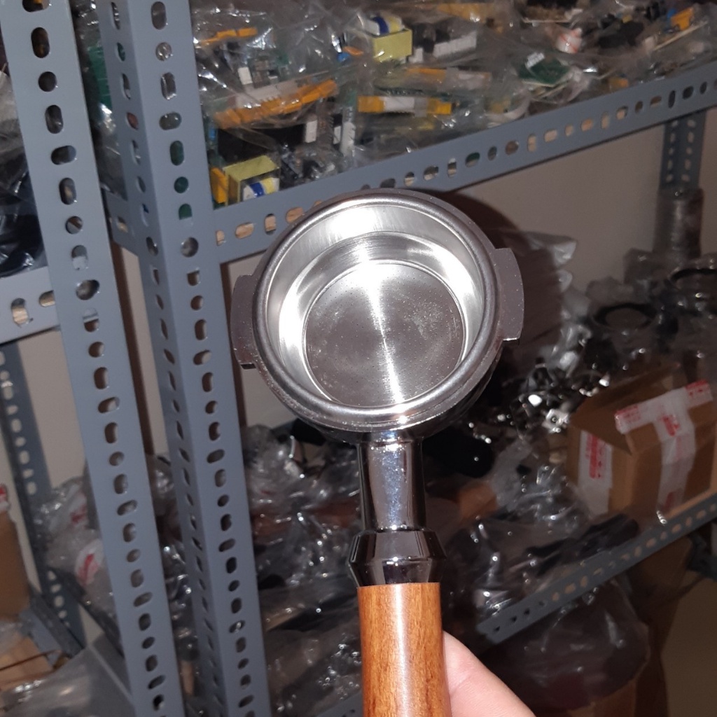 Tay Cầm Gemilai , Expobar E61 Size 58mm Không Đáy Máy Pha Cà Phê - Phụ Kiện & Linh Kiện Máy Pha Cafe.