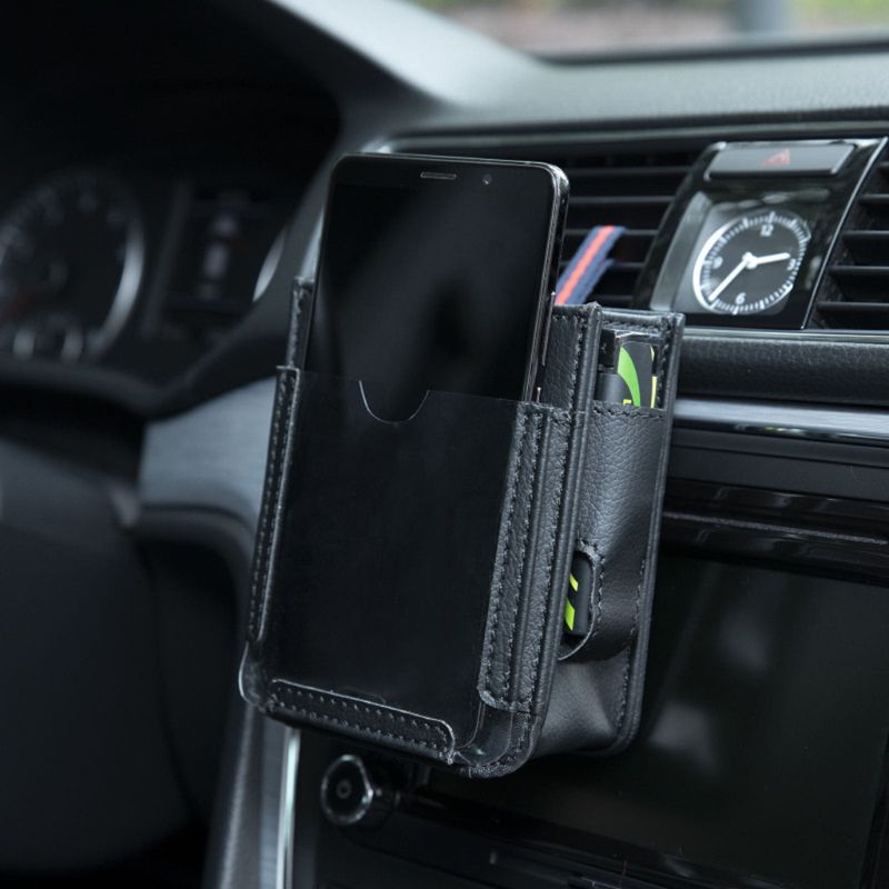 Túi Đựng Điện Thoại Đa Năng Gắn Khe Điều Hòa Xe Hơi