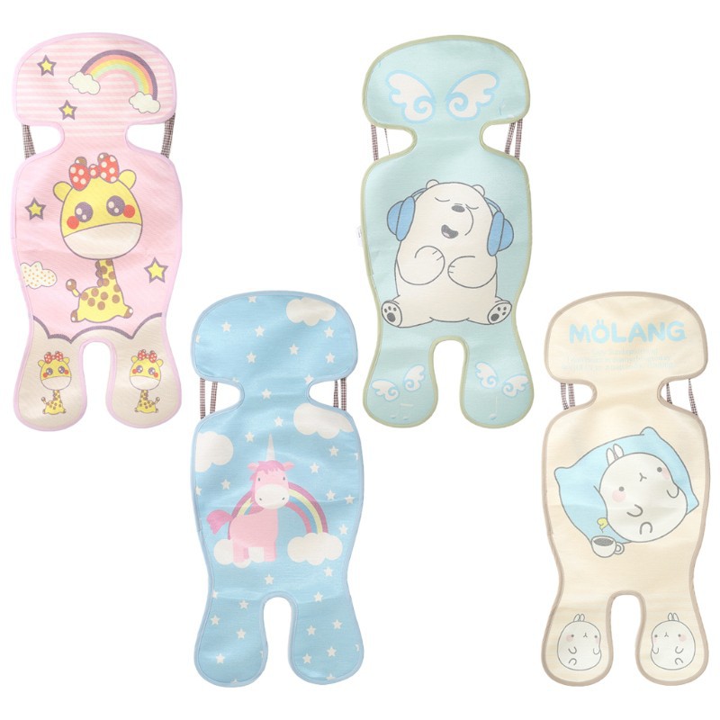 SOME Baby Stroller Mat Ice Silk Cushion Breathable Bed Kid Chair Car Seat