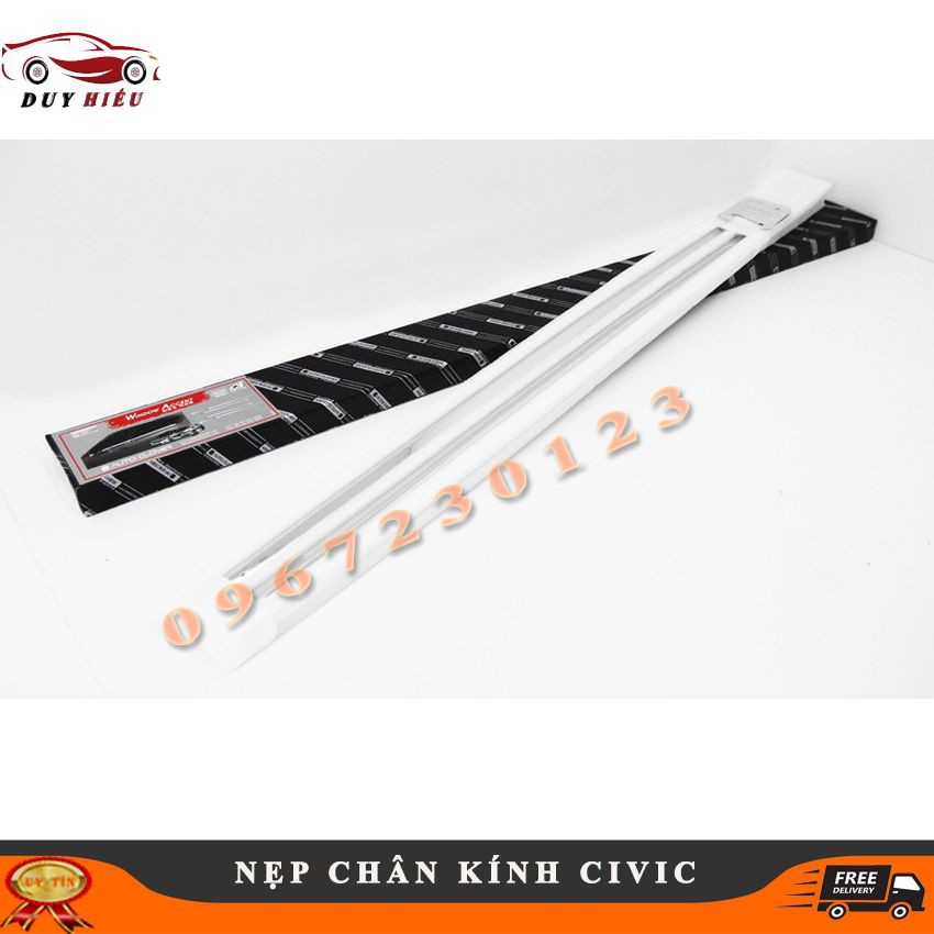 Nẹp chân kính Honda Civic 2008