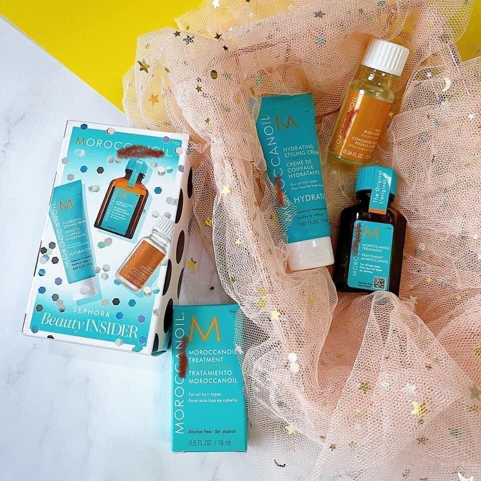 Set 3 món mini dưỡng tóc và body Moroccanoil