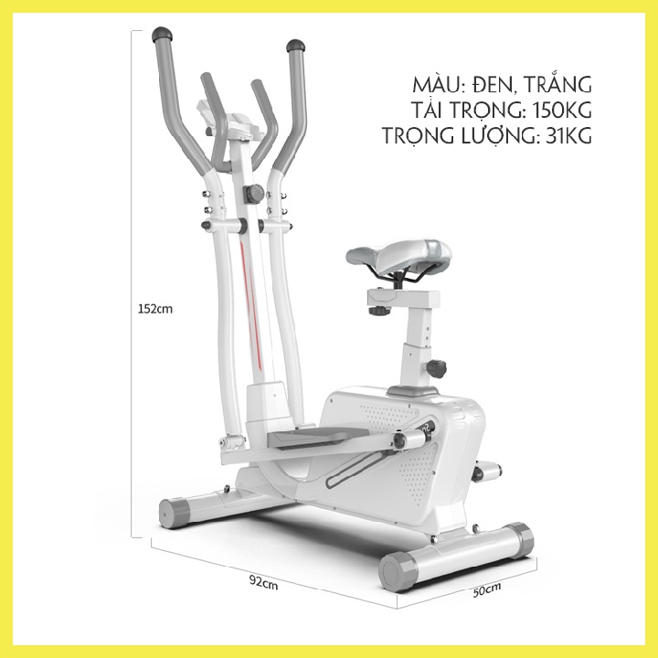 Xe Đạp Thể Dục Toàn Thân, Máy Chạy Bộ Trên Không Tại Nhà, Phòng Gym,Giúp Giảm Cân ,Giảm Mỡ Bụng Hiệu Qủa