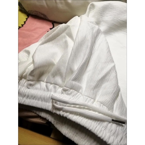 Quần Ống Xuông Culottes Lưng Cao Lụa Xốp Loại 1