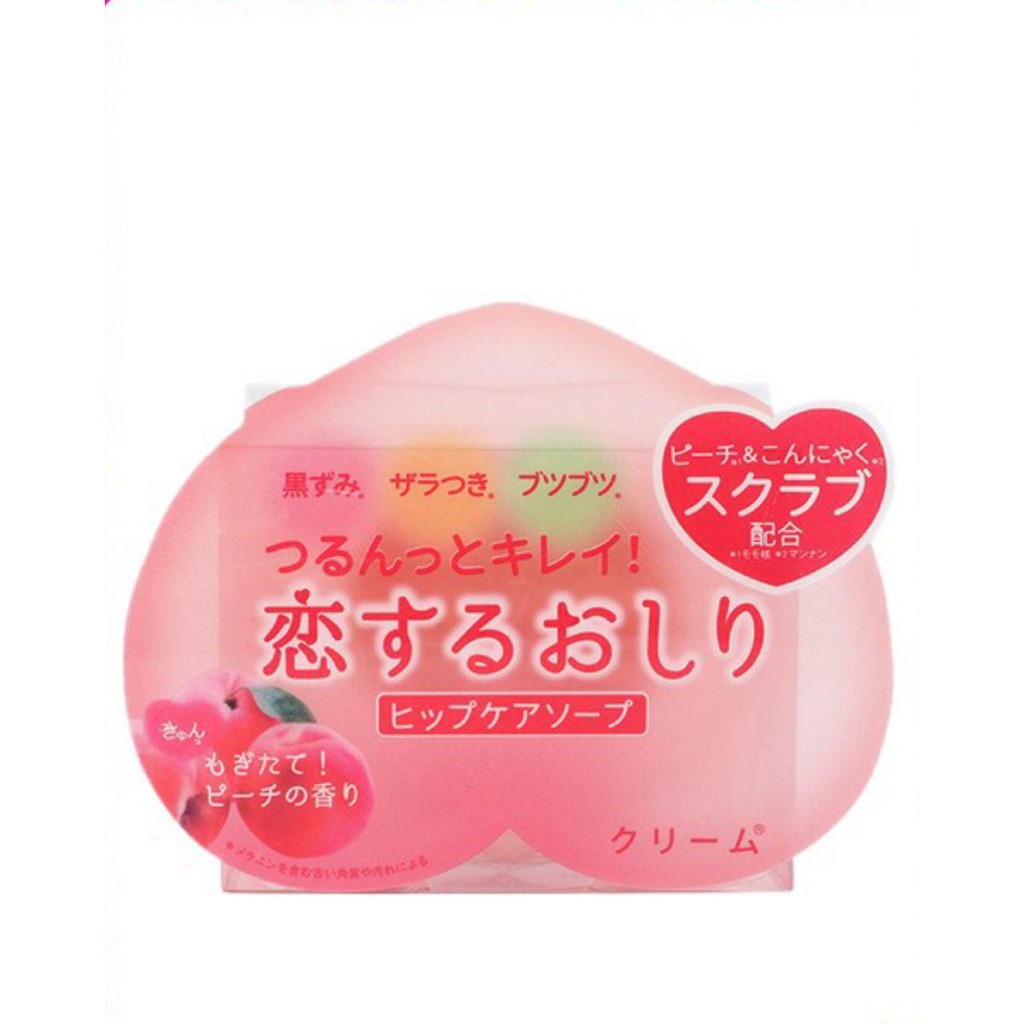 Xà phòng mờ thâm vùng mông, da dưới cánh tay trái đào Pelican Hip Care Soap - Soap Thâm Mông ( Kèm ảnh thật)