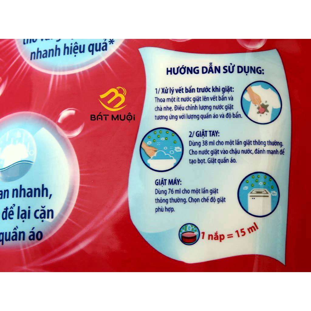 Nước Giặt Surf Túi 3.5Kg/3.3kg/2.2kg