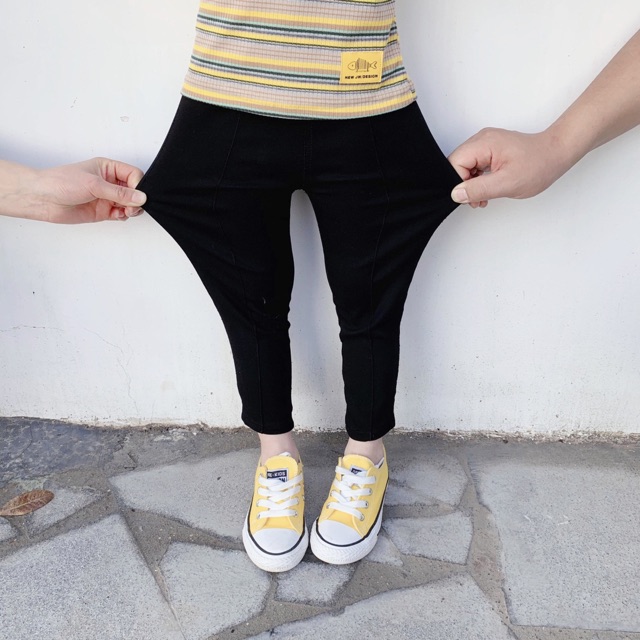 Quần dài co dãn hàng Quảng Châu