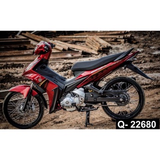 Tem rời Exciter 2006-2010 Đỏ đen