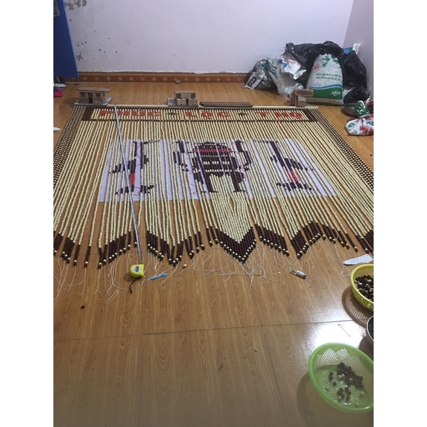 Rèm hạt gỗ