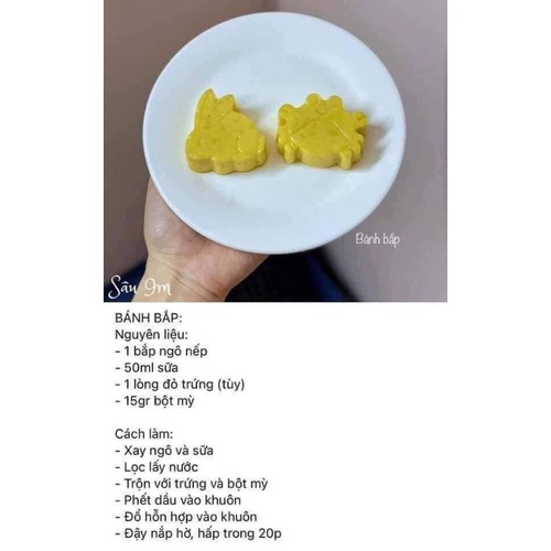 Khuôn hấp trứng, Khuôn hấp bánh hình thú cho bé ăn dặm NPP Baby Tôm