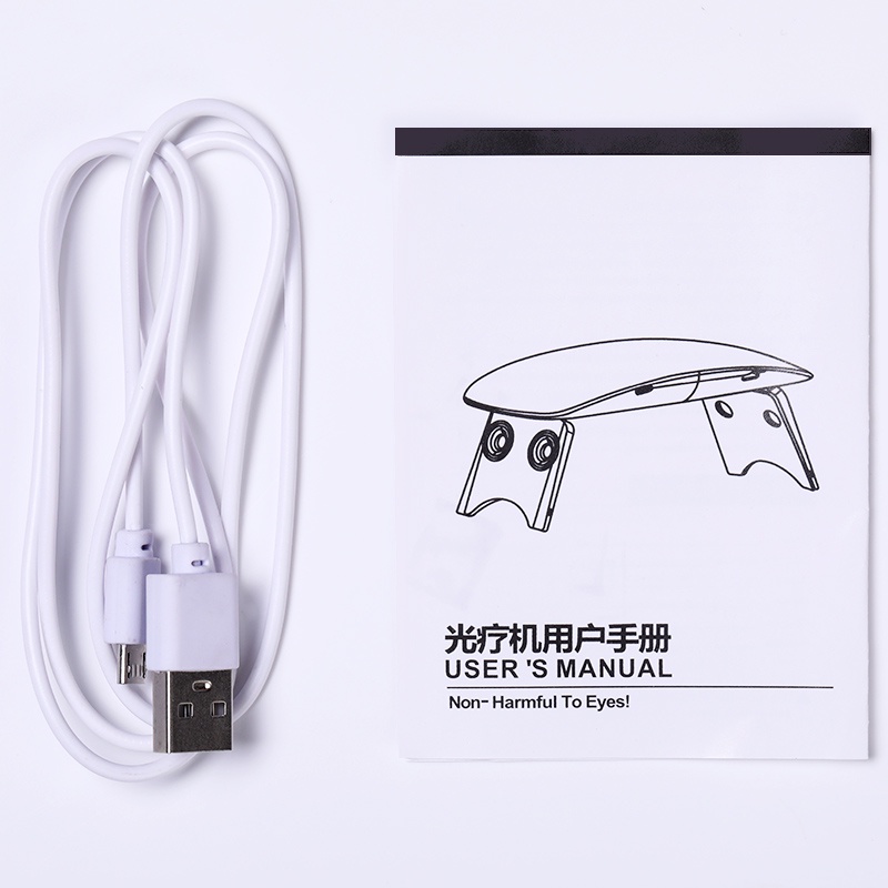 Đèn sấy khô sơn móng tay UV BORN PRETTY 6W cổng USB dễ dàng mang theo tiện lợi