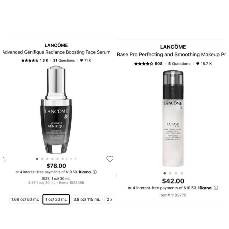 Set 3 Món Trang Điểm Mini Lan.come Flawless Foundstion Kit | BigBuy360 - bigbuy360.vn