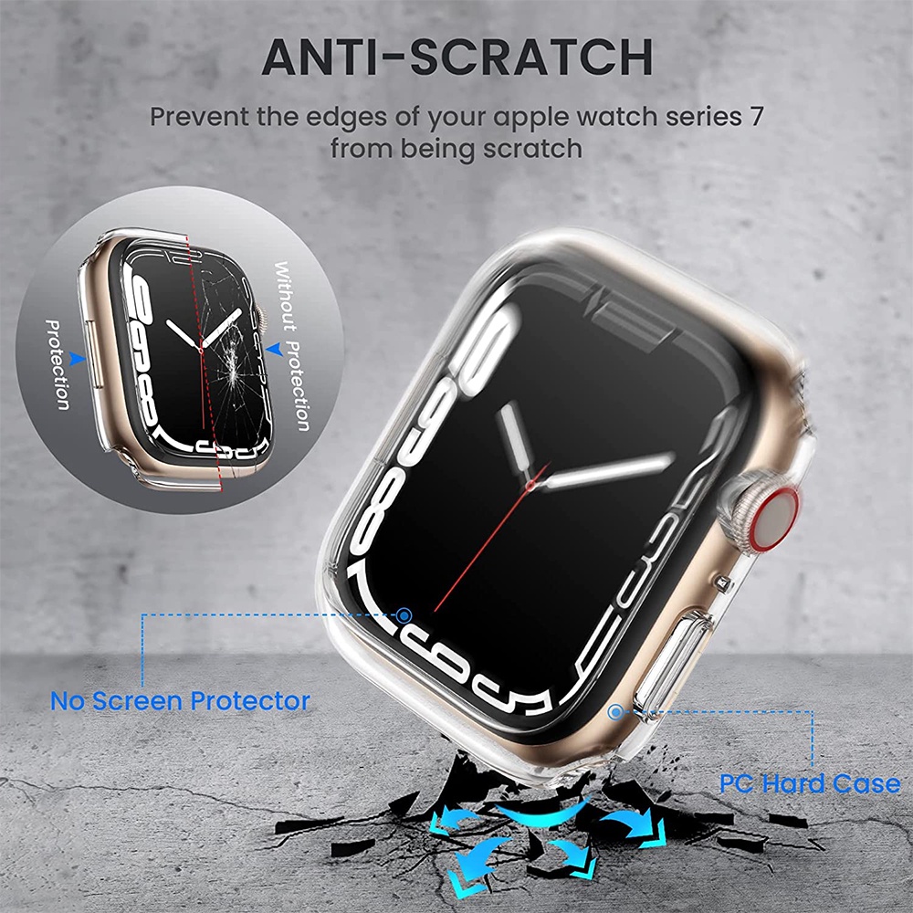 Ốp Bảo Vệ Chống Sốc Chống Va Đập Cho Apple Watch series 7 6 5 40mm 42mm 44mm 41mm 45mm