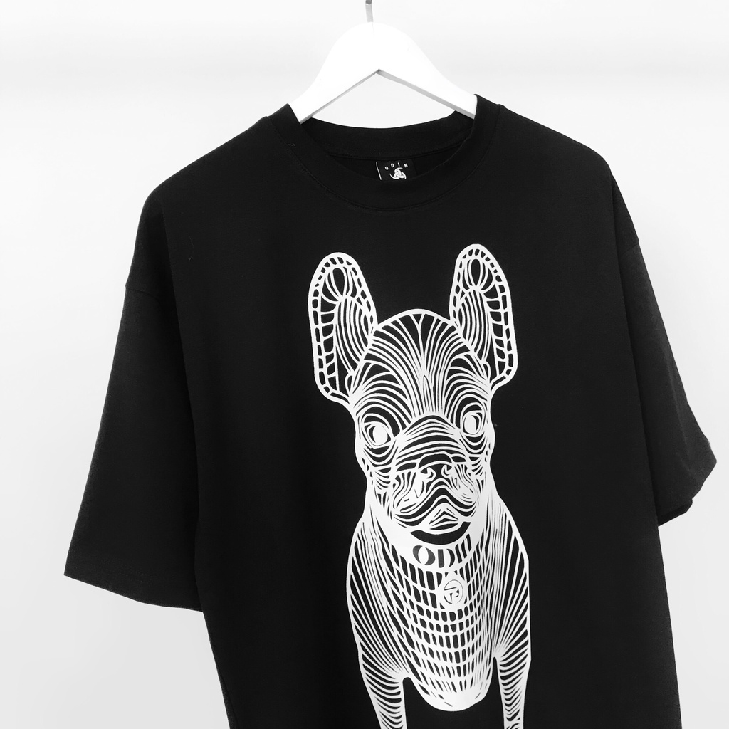 Áo thun Oversize Psychedelic Dog, áo phông T shirt nam nữ unisex, Odin Clothing | BigBuy360 - bigbuy360.vn