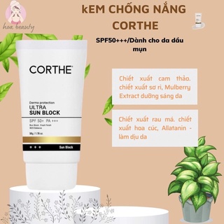 Kem Chống Nắng Corthe