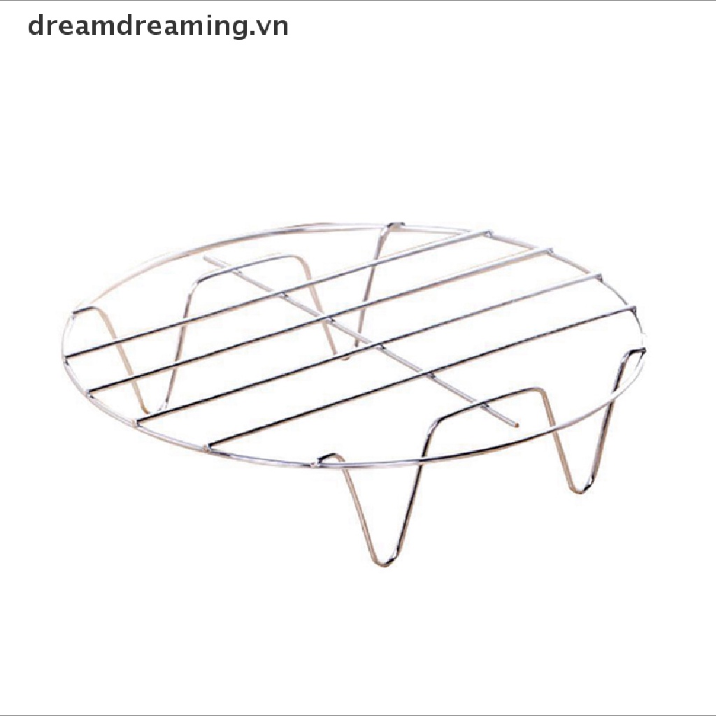 Khay Tròn Bằng Inox Đựng Thức Ăn Mát Mẻ Tiện Dụng
