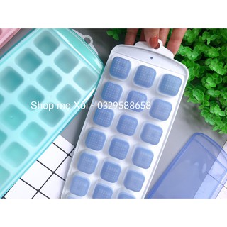 Khay trữ đố ăn dặm cho bé silicon 15ml - 25ml