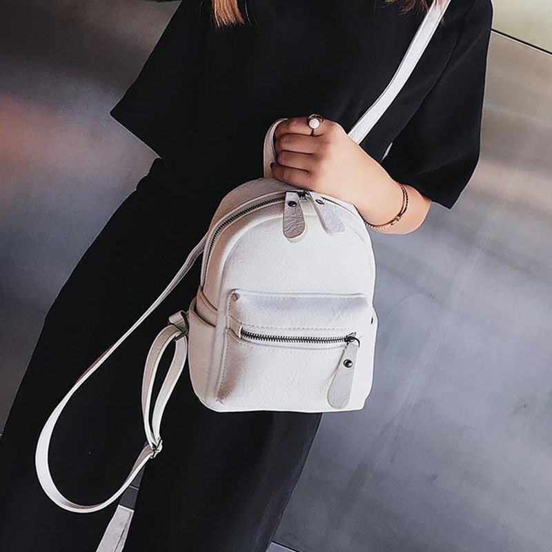 Balo IELGY màu trơn thời trang xinh xắn cho nữ