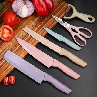 Bộ dao kéo lúa mạch Everich 6 món kháng khuẩn
