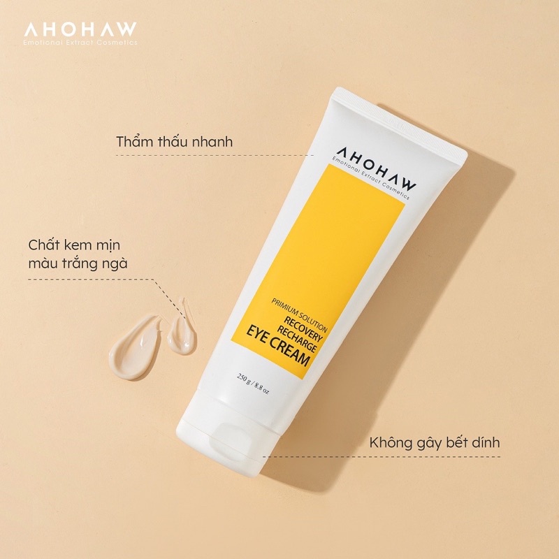 Kem Dưỡng Mắt Ahohaw Premium Solution 250gram