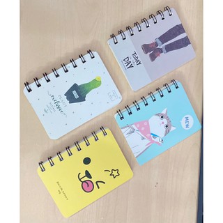 Quà Tặng Ngẫu Nhiên - Notebook Mini Cartoon Dễ Thương
