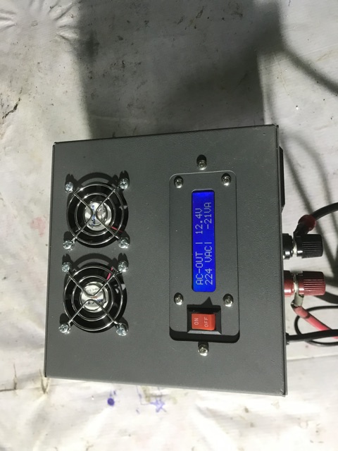 Kích điện inverter sin chuẩn 1500va/750w /12v . HIIOKY công ty liên doanh việt nhật.